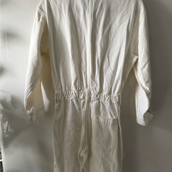 Citizens of Humanity ecru off white Marta Utility Jumpsuit XS - Picture 13 of 14